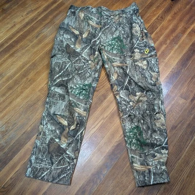 Blocker Shield Series Camo Pants Mens XL Fused Cotton Realtree Edge Hunting - Image 1 of 4