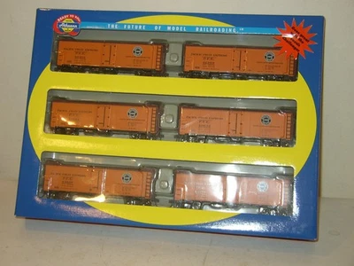 Athearn Pacific Fruit Express 40' Ice Refrigerator car 6pack Reefer 7144 NEW - Image 1 of 4