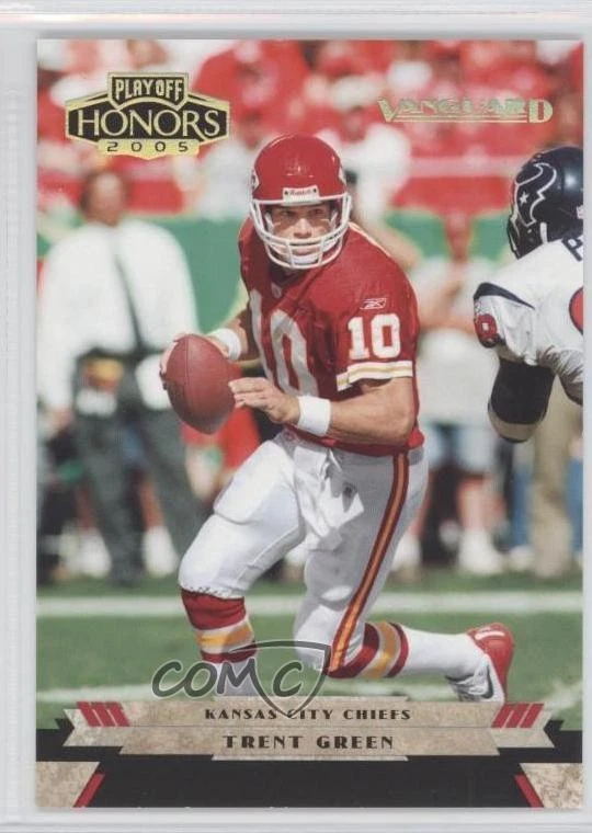 2005 Playoff Honors Vanguard /99 Trent Green #52 - Image 1 of 2