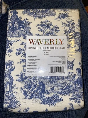 ¡NUEVO! Panel de puerta francés Waverly Charmed Life 26x68 en aciano 26” X 68” ¡NUEVO! Foto 1 de 3