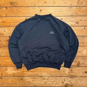 Vintage Y2K Kappa Navy Sweatshirt Medium Men's - Picture 1 of 8