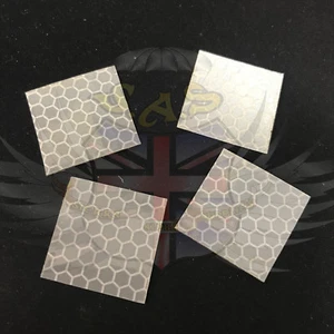 Genuine Reflective SOLAS Glint Squares for Helmets, UBACS, IFF, Bags & Bergens - Picture 1 of 1