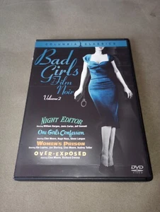 Bad Girls of Film Noir, Vol. 2 (DVD, 2010, 2-Disc Set) Women's Prison+3/EXC - Foto 1 di 3