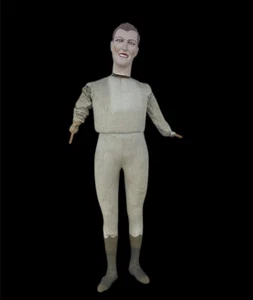 Art Deco Schaufensterpuppe Mannequin 1940/50 Restaurationsbedürftig - Bild 1 von 13