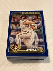 2024 TOPPS SERIE 1 TÚ ELIGES TARJETAS PARALELAS AZUL REAL - Imagen 1 de 62