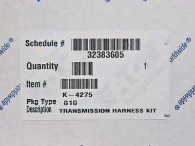 K-4275 EATON FULLER TRANSMISSION HARNESS - INTERNATIONAL - OEM - USED - Image 1 of 4