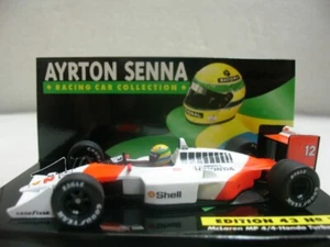WOW EXTREMADAMENTE RARO McLaren MP4/4 Honda Senna Winner Gran Bretaña 1988 1:43 Minichamps - Imagen 1 de 4