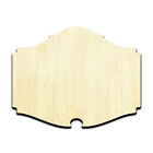 Sign and Banner 11 Laser Cut Out Unfinished Wood Shape Craft Supply