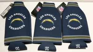 Logo Brands NFL Los Angeles Chargers Glass Bottle Beverage Drink Sleeve 3pk - Bild 1 von 2