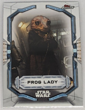 Frog Lady Topps Finest Star Wars 2022 Base Card #38