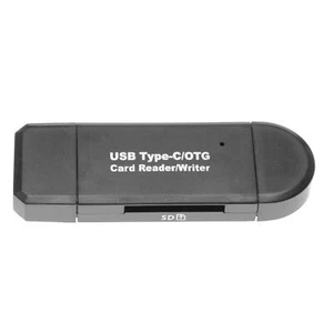 Lecteur SD 3 en 1 OTG adaptateur USB, USB Micro-B, USB-C 3.1 vers Micro-SD/SD - Zdjęcie 1 z 4