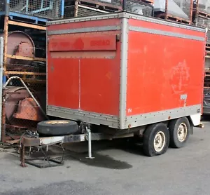 TREG Large enclosed truck panteck rigid side box trailer dual axle - Picture 1 of 12