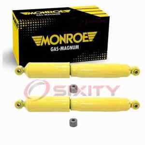 2 pc Monroe Gas-Magnum Front Shock Absorbers for 1979-1986 GMC K3500 Spring hh