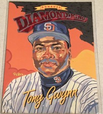 1993 Donruss Diamond Kings Baseball #DK-11 Padres Tony Gwynn