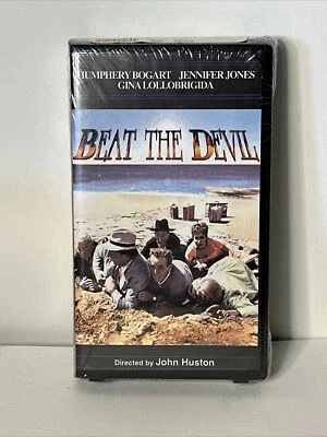John Huston's Beat The Devil VHS Humphrey Bogart Sealed Dig. Remastered Sealed - Image 1 of 4