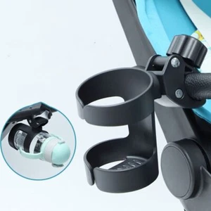 Baby Stroller Cup Holder Anti-Slip 360° Rotate Water Bottle Holder Accessories - Picture 1 of 16