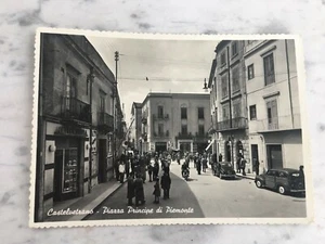 Old Card Castelvetrano-Piazza Prince By Piedmont Old Postcard - Picture 1 of 2