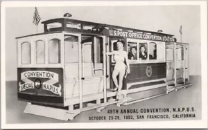 1953 San Francisco, CA / EE. UU. Oficina de Correos Convención Postal "49th N.A.P.U.S." - Imagen 1 de 2