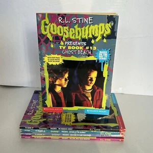 Goosebumps R.L. Stine Presents TV Books #1, #3-4,#7, #13 Lot of 5 - Picture 1 of 13