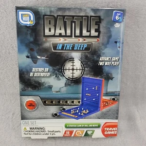 Battle in the Deep Juegos de Viaje Tablero Acorazados Juegos Hub - Imagen 1 de 9