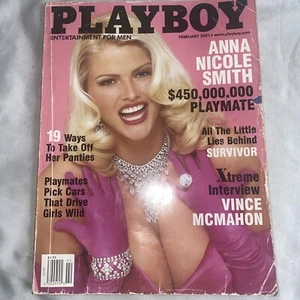 Playboy Magazine Vol. 48, #2 - February, 2001 - Anna Nicole Smith - Picture 1 of 2