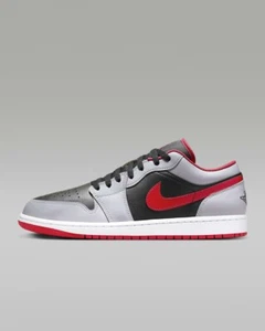 Nike Air Jordan 1 Zapatos Bajos Entrenadores TALLA UK 9.5 EUR 44.5 553558 060 CAJA SIN TAPA - Imagen 1 de 7