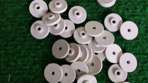 50x ISOLIERSCHEIBE Unterlegscheibe Kunststoffscheibe  D= 15mm mit 3mm BOHRUNG - Picture 1 of 1
