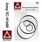 DeckTech® Replacement Belts for Sony Twin Cassette TC-H1600 TCH1600 TC H1600