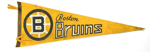 FULL SIZE!! Vintage 1970 NHL Stanley Cup Champions Boston Bruins Team Pennant Cover