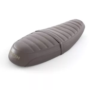 TRIUMPH Bonneville T100 / T120 Ribbed Brown Comfort Seat - Picture 1 of 1