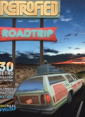 Ретрофированный винтажный журнал о видеоиграх поп-культуре, выпуск No3, красивая форма! - Изображение 1 из 2