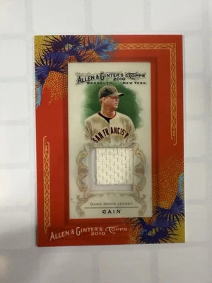 Mini reliquias enmarcadas Topps Allen & Ginter 2010 Matt Cain #AGR-MC Foto 1 de 2