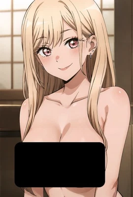 My Dress Up Darling Marin Kitagawa obra de arte completa waifu anime impresión #42 Foto 1 de 4