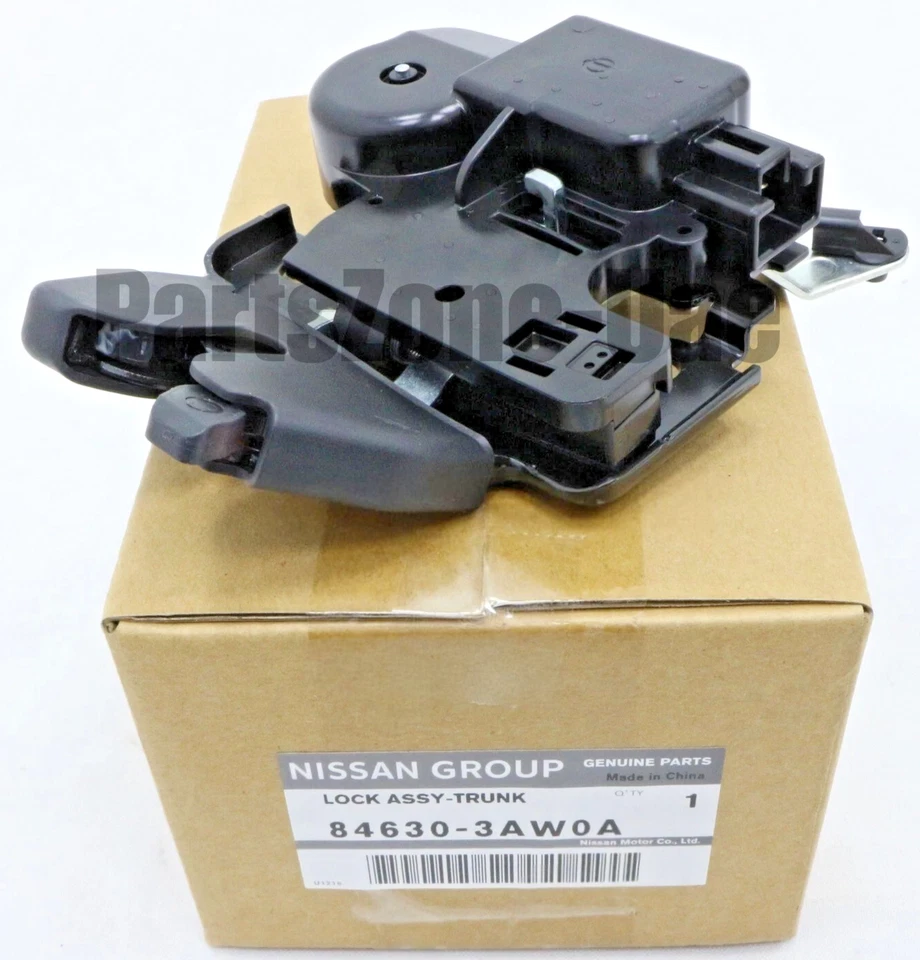 84630-3AW0A Genuino Nissan Almera Latio Sentra Cerradura Tapa Maletero Fabricante de Equipo Original Foto 1 de 1