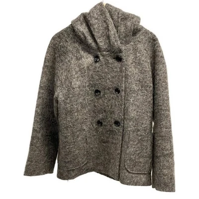 Auténtico abrigo para mujer JOURNALSTANDARD - marrón oscuro Foto 1 de 4