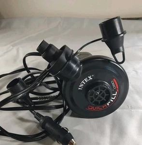 Bomba de aire de Intex Quick-Fill 080 con modelo enchufable para coche eléctrico - Imagen 1 de 6
