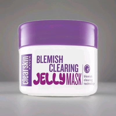 AVON * Piel clara * Mascarilla facial de gelatina limpiadora de manchas * 3,4 oz / 100 ml Foto 1 de 2