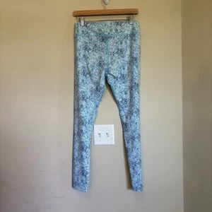 J Mclaughlin Athletic Leggings Snake Skin Women’s Large Blue Pant High Rise - Bild 1 von 4