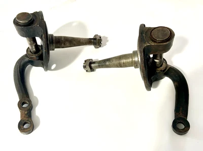 Ford 1937-1941 husillos delanteros par original frenos de jugo traseros redondos Hot Rod Foto 1 de 4