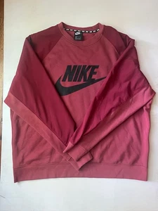 NIKE GRAPHIC HYBRID CREW SWEATSHIRT SIZE XXL Fleece - Picture 1 of 6