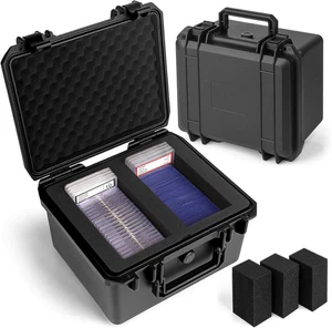 Caja de almacenamiento para cartas calificadas estuche compatible para cartas de - Picture 1 of 12