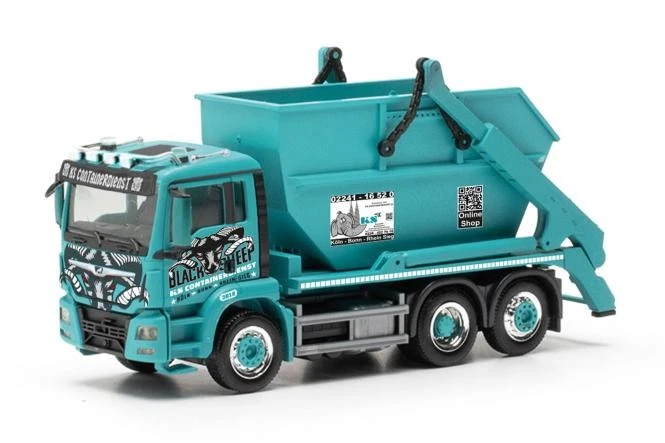 Herpa LKW MAN TG-S Absetzkipper AK16 KS Container 317641 - Bild 1 von 1