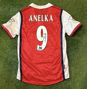 Nicolas Anelka Signed Arsenal 1998/1999 Home Shirt - Picture 1 of 1