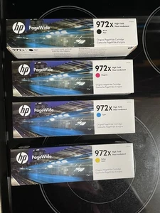 HP 972X HI Yield Ink BCYM Zestaw Nowy w pudełku - Zdjęcie 1 z 1