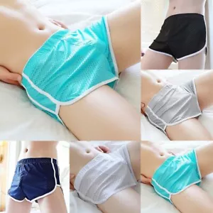 1*Men Pouch Trunks Boxer Briefs Underpants Underwear Shorts Mesh Ice-Silk-M-3XL - Picture 1 of 13