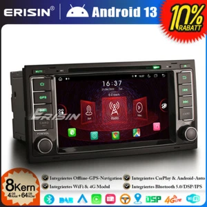 8-Kern Android 14 64GB Autoradio GPS Navi DAB+ DSP BT Für VW T5 Multivan Touareg - Bild 1 von 24