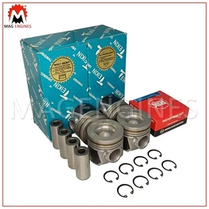 JUEGO DE PISTONES Y ANILLOS HYUNDAI / KIA D4FA CRDi PARA ACCENT VERNA GETZ 1.5 LTR 2005-11 - Imagen 1 de 10