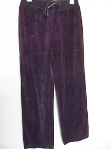 SJB Active Girls Velour Pants - Size: S Purple - Picture 1 of 6