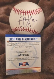 CC SABATHIA SIGNED OFFICIAL MLB BASEBALL NEW YORK YANKEES CHAMP PSA/DNA #AM98317 - Picture 1 of 4