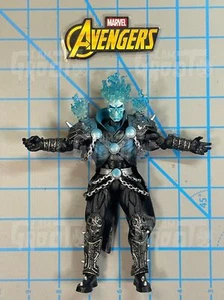 Figura de acción Ghost Rider de Marvel Legends cabeza de llama azul Terrax onda B - Imagen 1 de 2